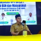 Wakil Bupati Sambas Heroaldi Djuhardi Alwi membuka kegiatan Vaksinasi HPV Bagi ASN dan Masyarakat di Aula Utama Kantor Bupati Sambas, Selasa (28/4/2026).