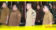 Bupati Sambas Hadiri Rakor Pelayanan Hukum Pemda se Kalbar