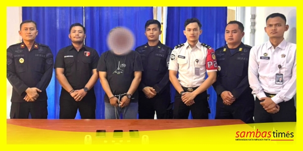 Rutan Sambas berhasil mengamankan penyelundupan Narkoba dari pengunjung di Rutan Kelas IIB Sambas, Kamis (21/5/2026).
