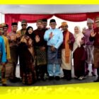 Wakil Bupati Sambas Heroaldi Djuhardi Alwi menghadiri Tokoh ana Salok peringatan HUT Kecamatan Galing ke-25 di Pasar Tradisional Galing, Sabtu (6/6/2026).