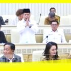 Bupati Sambas H Satono saat menghadiri RDP dan RDPU Komisi II DPR RI di Jakarta, Senin (8/6/2026).