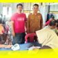 Masyarakat Desa Berlimang antusias mengikuti Cek Kesehatan Gratis yang dilaksanakan Pemerintah Desa Berlimang dan Puskesmas Sungai Baru, Senin, (23/6/2026).