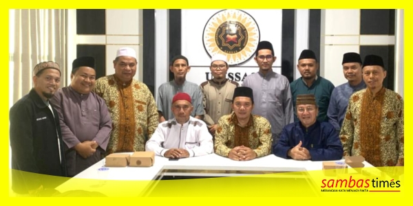 Pengurus MUI Kabupaten Sambas usai Rakor menyikapi Karhutla, Kemarau, Kabut Asap dan Wacana Shalat Istisqa, Minggu (30/8/2026) siang. 