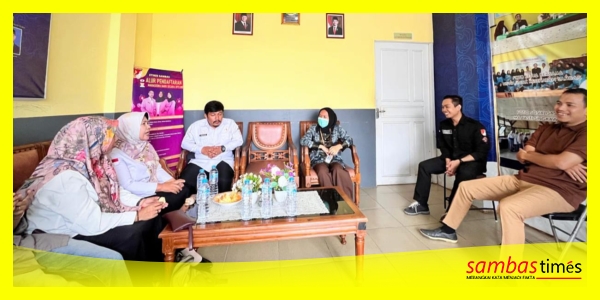 Bawaslu Kabupaten Sambas melakukan Koordinasi bersama STIKES, Membahas MoU dan Sosialisasi Kepemiluan kepada Mahasiswa Baru.