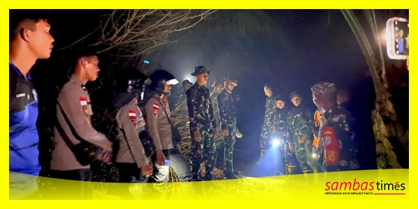 Tim Gabungan Polres Sambas melakukan Ground check dan penanggulangan dilakukan Karhutla di di Dusun Batang Air, Desa Santaban, Kecamatan Sajingan Besar, Kabupaten Sambas, Kamis (3/9/2026) malam hingga Jumat dini hari.