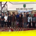 Pemateri, Moderator, UPTD Museum dan peserta mengabadikan sesi foto bersama di Balairungsari Bupati Sambas, Rabu (9/9/2026).
