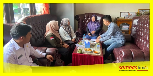 Bawaslu Kabupaten Sambas memberikan Saran dan Masukan Hasil Uji Petik dilapangan kepada KPU Kabupaten Sambas di Kantor KPU Kabupaten Sambas, Rabu (23/9/2026).