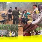Tim Gabungan menggebrak aktivitas PETI di TWA Gunung Asuasang, Kecamatan Paloh, Kabupaten Sambas, Rabu (23/9/2026).