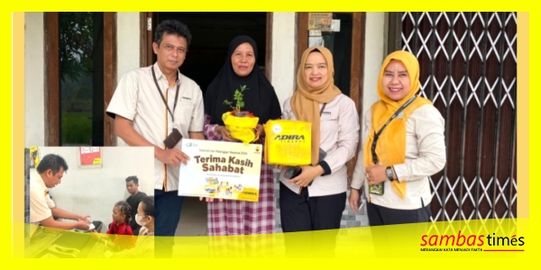 Berbagai kegiatan Adira Finance pada peringatan HARPELNAS 2026, menghadirkan #TerimaKasihSahabat di Cabang Sambas Terigas Adira Finance. Jumat (4/9/2026).