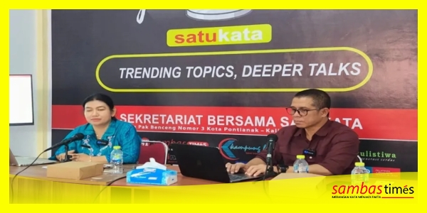Forum Group Discussion (FGD) Session I yang mengangkat tema 'Kolaborasi Publik Mendorong Investasi Inklusif dan Berkelanjutan di Kalbar