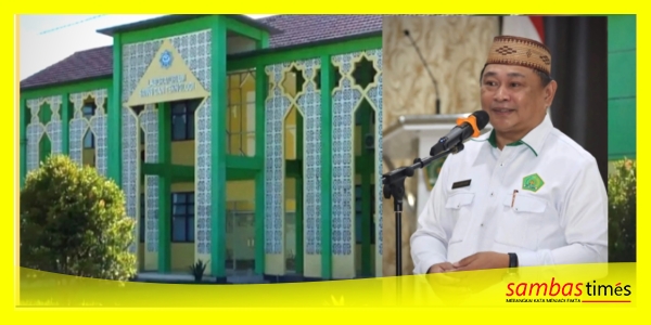 Muhajirin Yanis Kepala Kanwil
Kemenag Kalbar memberikan apresiasi kepada pendidik dan tenaga kependidikan MAN IC Sambas.