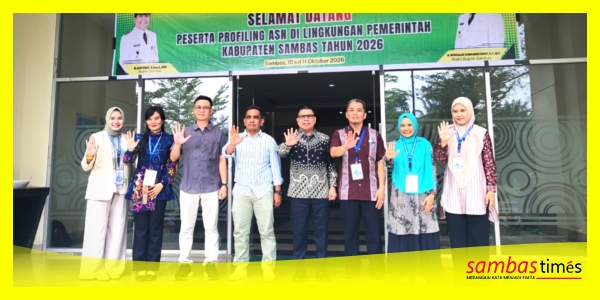 Bupati Sambas H Satono pada kegiatan ProASN bagi ASN dilingkungan Pemerintah Kabupaten Sambas dari tanggal 10 hingga 12 Oktober 2026 di Kampus Poltesa. 