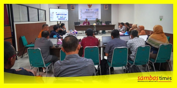 Suasana Bimtek Review Kurikulum Berbasis OBE yang digelar Prodi Teknik Mesin Poltesa