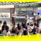 Pelaksanaan JOTA-JOTI Aruk 2026 yang dilaksanakan Kwarran Sajingan Besar di Taman Pasar Wisata Aruk, Kecamatan Sajingan Besar, Kabupaten Sambas, Minggu (18/10/2026).