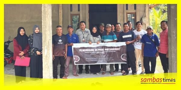 Tim PKM Poltesa pada sosialisasi penyusunan laporan keuangan menggunakan accurate online pada koperasi mitra sejahtera samustida
